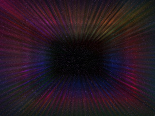 An abstract psychedelic space background image.