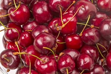 Background from burgundy cherry