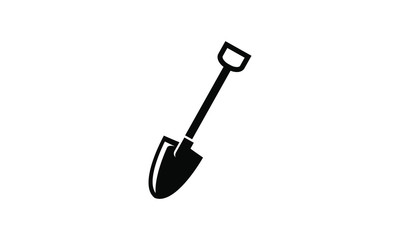 shovel icon vector