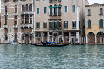 Fototapeta na wymiar Gondola at Venice, Italy 2