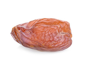 date palm fruit on white background
