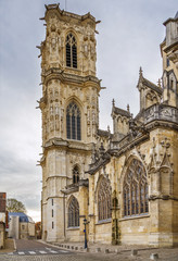 Fototapeta na wymiar Nevers Cathedral, France