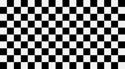 Fototapeta premium Black and white checkered flag background. sport and race theme, victory flag. vector.