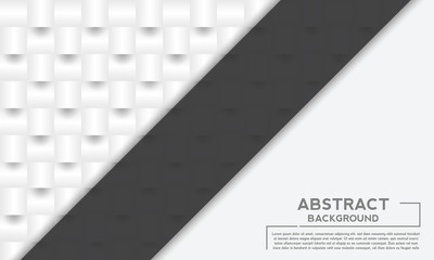 White background abstract texture geometric concept. paper art design or paper cut style. can be used for cover design. banner. poster. flyer. website backgrounds or advertising