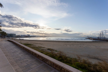 Beach of Palma de Mallorca