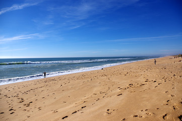 plage à Faro, Portugal