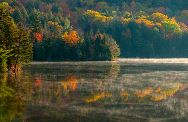 Vermont Lake in Autumn