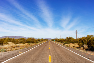 Arizona Highway 86 - the Road to Ajo