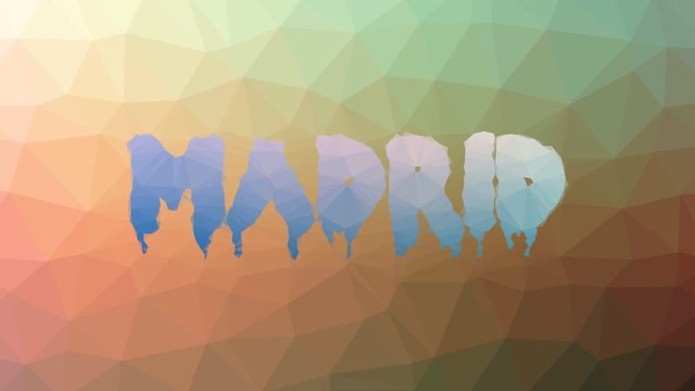 Madrid fade interesting tessellating looping moving polygons