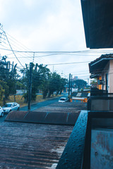 uma dia chuvoso no a verão