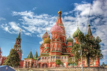 Fototapeta na wymiar St Basil's Church