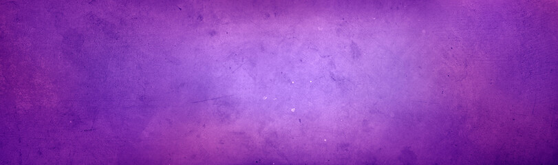 Purple textured concrete banner background