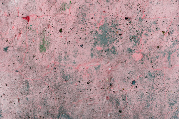 Texture of a concrete wall with cracks and scratches which can be used as a background