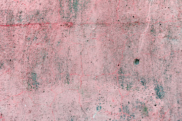 Texture of a concrete wall with cracks and scratches which can be used as a background