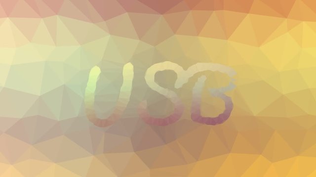 USB fade interesting tessellating looping animated polygons