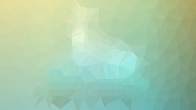 snowmobile trail appearing technological tessellated looping pulsing polygons