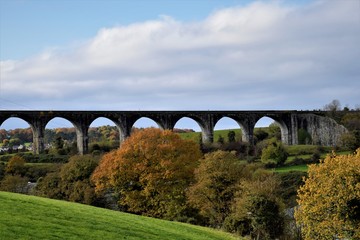 Fototapeta na wymiar 18 arch bridge Armagh Northern Ireland