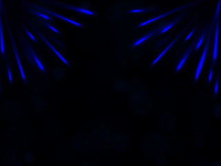 Blue Firework background. Vector illustration for card