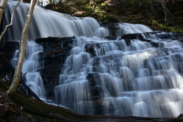 Ricketts Glen State Park, water falls