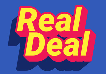 Retro Vibrant Text Effect