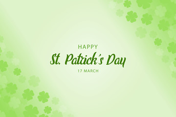 Happy St. Patrick's Day background