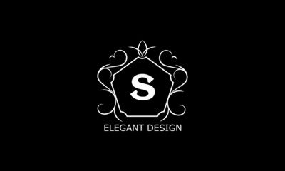 Elegant luxury logo template with letter X. Vector illustration for restaurant, royalty, boutique, cafe, hotel, heraldic, jewelry, fashion and more.