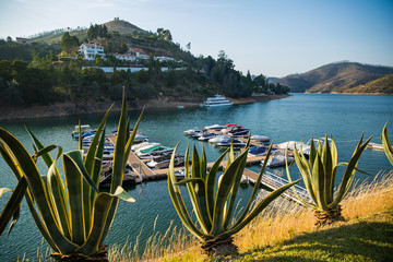 boat on lake