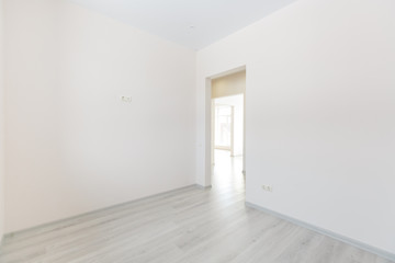 unfurnished house or apartment in bright colors