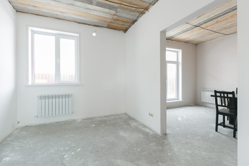 unfurnished house or apartment in bright colors