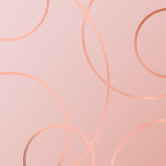 (illustration) gold line background, abstract artistic of geometric background