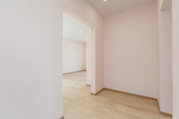 unfurnished house or apartment in bright colors