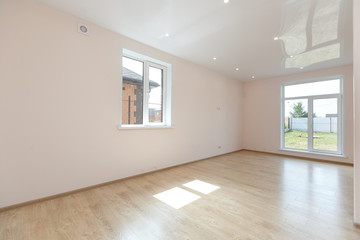 unfurnished house or apartment in bright colors