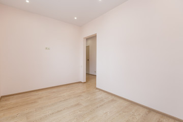 unfurnished house or apartment in bright colors