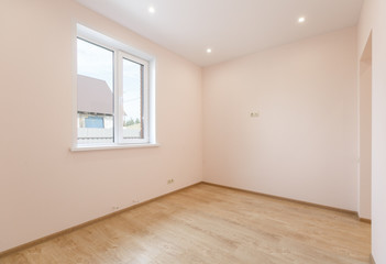 unfurnished house or apartment in bright colors