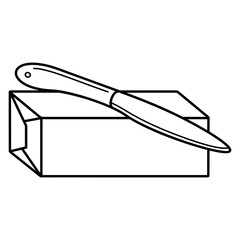 butter and knife