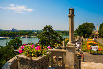 Kalemegdan, Belgrade, Serbia: Belgrade Fortress consists of the old citadel and Kalemegdan Park on...
