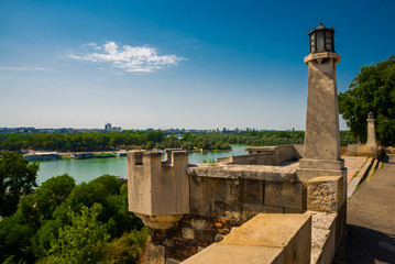 Kalemegdan, Belgrade, Serbia: Belgrade Fortress consists of the old citadel and Kalemegdan Park on...