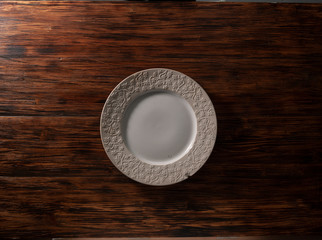 mesa y plato cenital