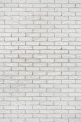 White brick wall texture background. white brick wall background texture close-up.