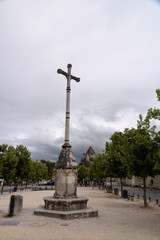 Fototapeta premium Steinkreuz in Provins, Frankreich
