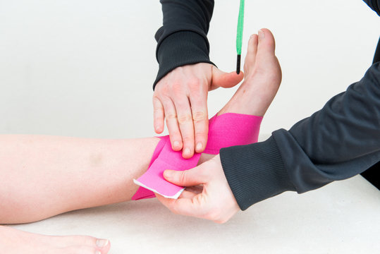 Sporttape - Physiotape anbringen