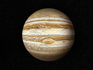 planet Jupiter 3D