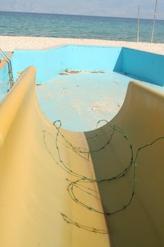 Wasserrutsche