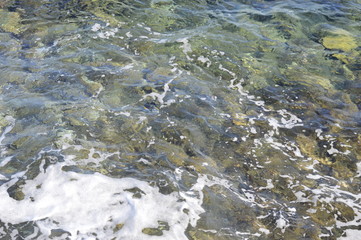 water in river