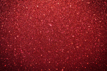 Red glitter abstract christmas background