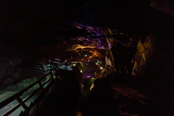 Lamprechtshöhle bei Lofer in Österreich