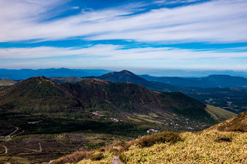 Fototapeta premium くじゅう連山