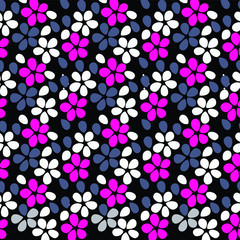 Floral background for textiles.