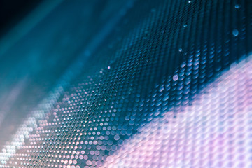 CloseUp LED blurred screen. LED soft focus background. abstract background ideal for design.