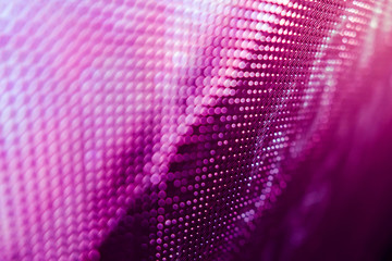 CloseUp LED blurred screen. LED soft focus background. abstract background ideal for design.